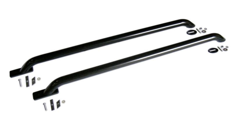 Load image into Gallery viewer, Go Rhino Stake Pocket Bed Rails - Blk - 4ft
