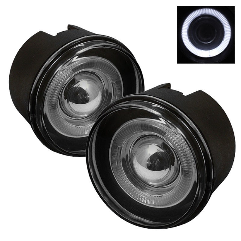 Load image into Gallery viewer, Spyder Jeep Grand Cherokee 05-09 Halo Projector Fog Lights w/swch w/swch Clear FL-P-JGC05-HL
