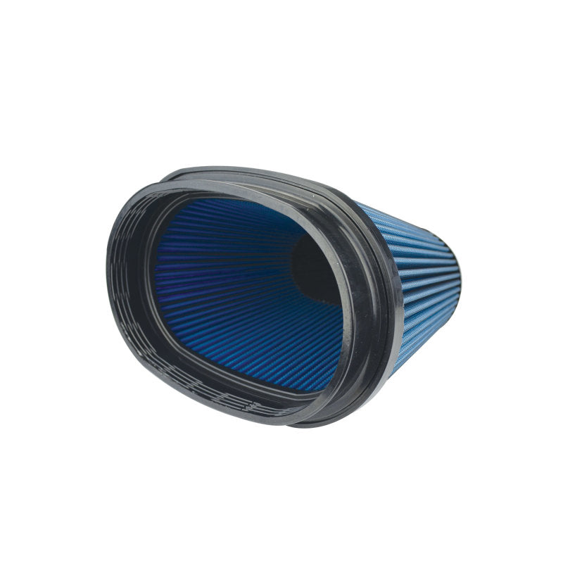 Load image into Gallery viewer, Injen AMSOIL Ea Nanofiber Dry Air Filter - 8 1/2 Oval Filter 9 1/2 Base / 6 1/4 Tall / 8 Top
