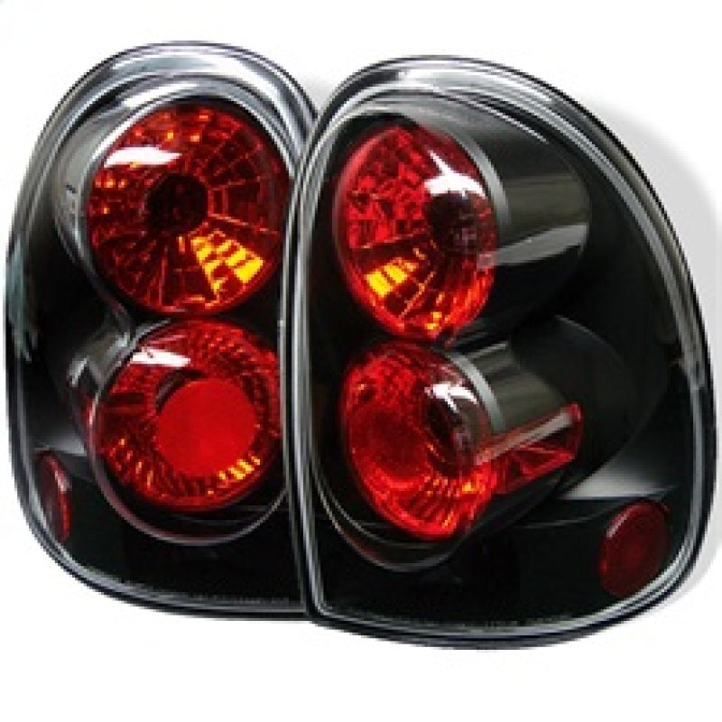 Load image into Gallery viewer, Spyder Dodge Caravan/Grand Caravan 96-00Euro Style Tail Lights Black ALT-YD-DC96-BK
