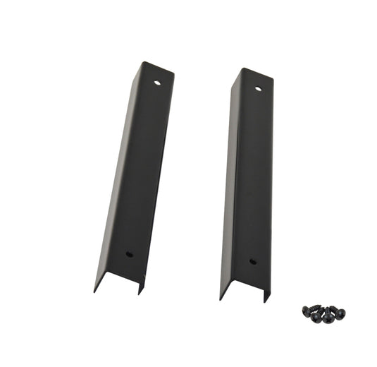 Kentrol 55-83 Jeep CJ5 Entry Guards Pair - Powdercoat Black