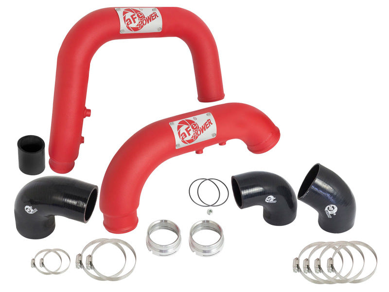 Load image into Gallery viewer, aFe BladeRunner Red Intercooler Tubes Combo 2016 GM Colorado/Canyon I4-2.8L (td)
