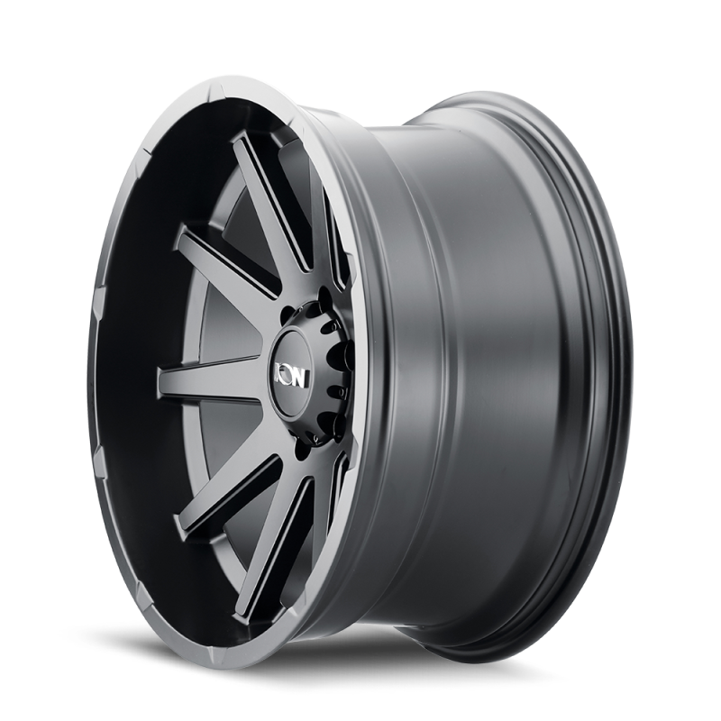 Load image into Gallery viewer, ION Type 143 18x9 / 8x165.1 BP / 18mm Offset / 125.2mm Hub Matte Black Wheel
