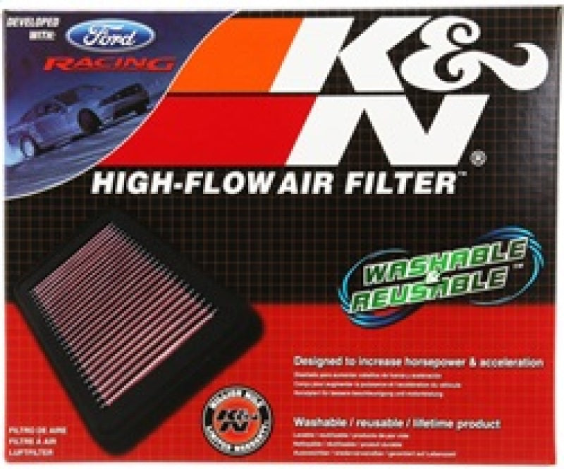 Load image into Gallery viewer, K&amp;N 10 Ford Mustang GT 4.6L-V8 Drop In Air Filter
