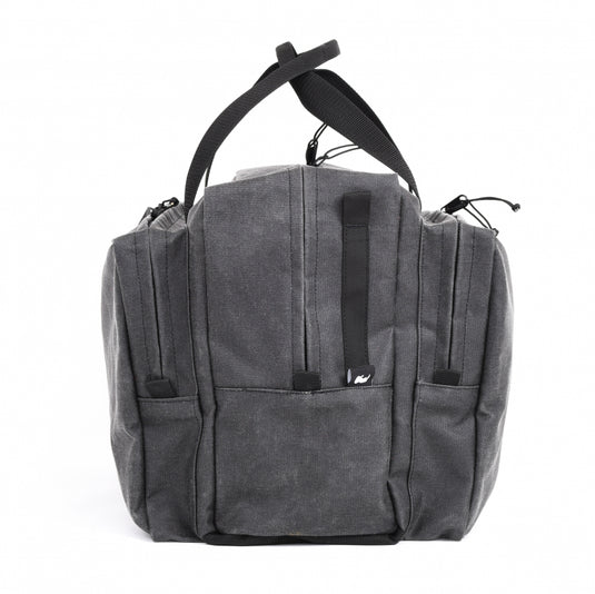 Go Rhino XVenture Gear Bag - Large (13x14x22in. Closed) 12oz Waxed Canvas - Black