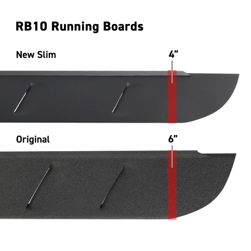 Load image into Gallery viewer, Go Rhino RB10 Slim Running Boards - Universal 87in. - Tex. Blk
