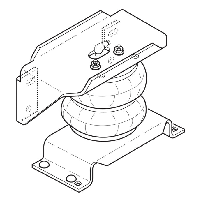 Firestone Ride-Rite Air Helper Spring Kit Rear GM & F350/F450 Cab Chassis (W217602176)