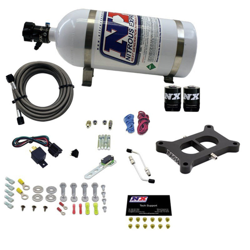 Load image into Gallery viewer, Nitrous Express 2 BBL/Gasoline Nitrous Kit (50-300HP) w/10lb Bottle

