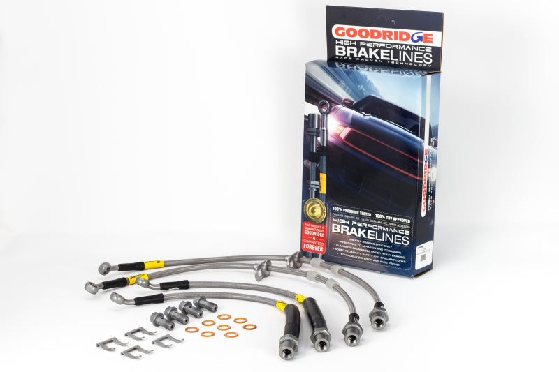 Load image into Gallery viewer, Goodridge 16-20 Chevrolet Camaro ZL1/SS (Models w/Brembo Calipers / Excl 1LE Pkg) SS Brake Line Kit
