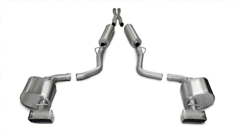 Load image into Gallery viewer, Corsa 2009-2010 Dodge Challenger R/T 5.7L V8 Manual Polished Xtreme Cat-Back Exhaust

