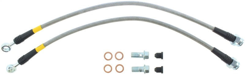 Load image into Gallery viewer, StopTech 2005 Chevrolet/GMC Silverado/Sierra 1500 Stainless Steel Rear Brake Lines
