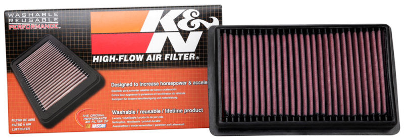 Load image into Gallery viewer, K&amp;N 2020 Jeep Wrangler V6-3.0L DSL Replacement Air Filter
