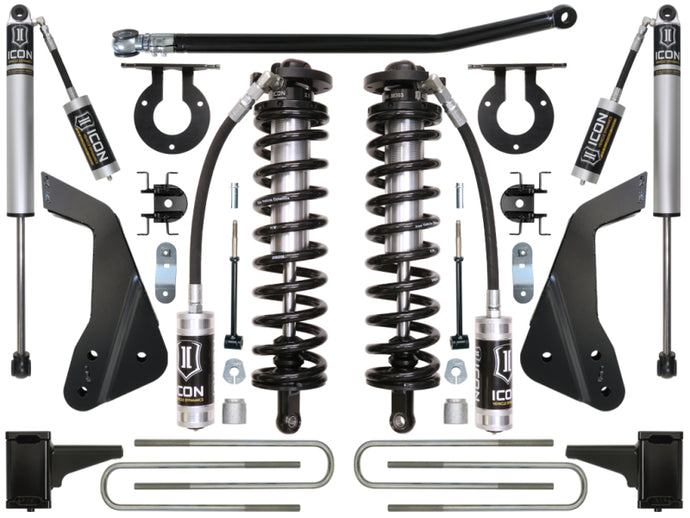 ICON 05-07 Ford F-250/F-350 4-5.5in Stage 1 Coilover Conversion System