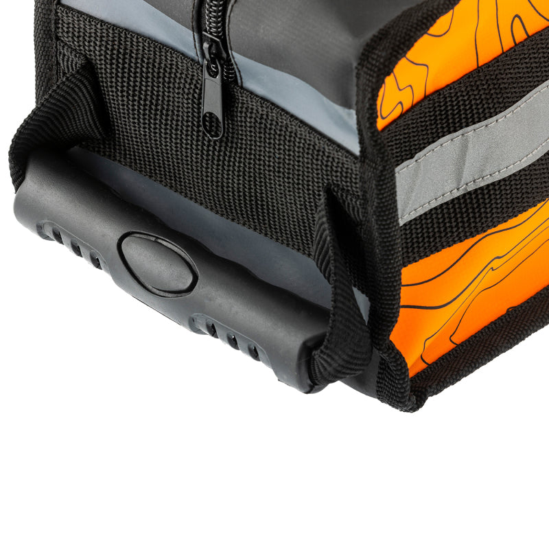 Load image into Gallery viewer, ARB Micro Recovery Bag Orange/Black Topographic Styling PVC Material
