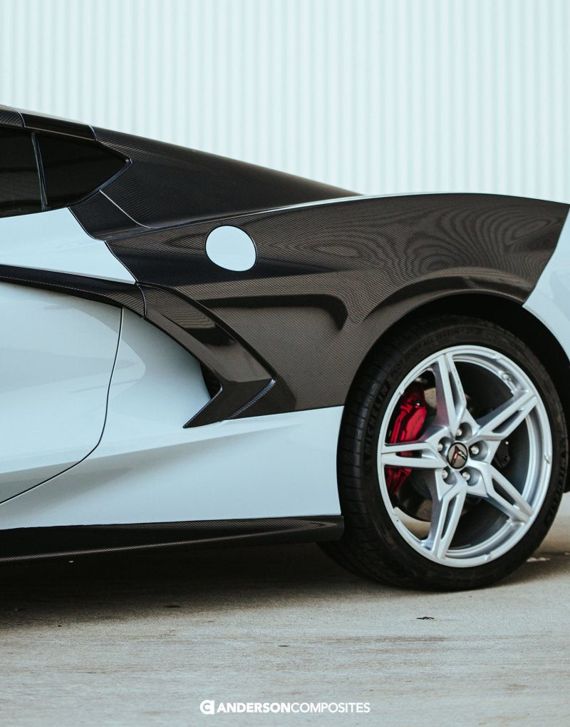 Load image into Gallery viewer, Anderson Composites 20-21 Chevrolet Corvette C8 Stingray Carbon Fiber Rear Fender
