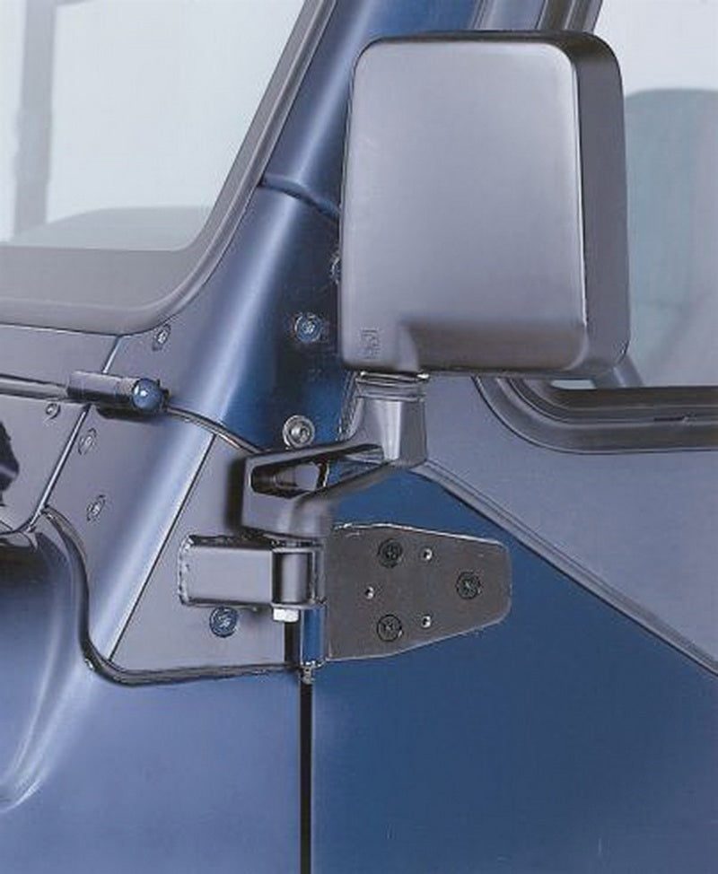 Load image into Gallery viewer, Rampage 1997-2006 Jeep Wrangler(TJ) Mirror Relocation Brackets - Black
