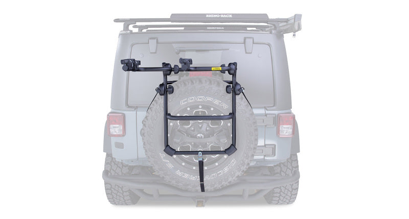 Load image into Gallery viewer, Rhino-Rack Spare Wheel Bike Carrier
