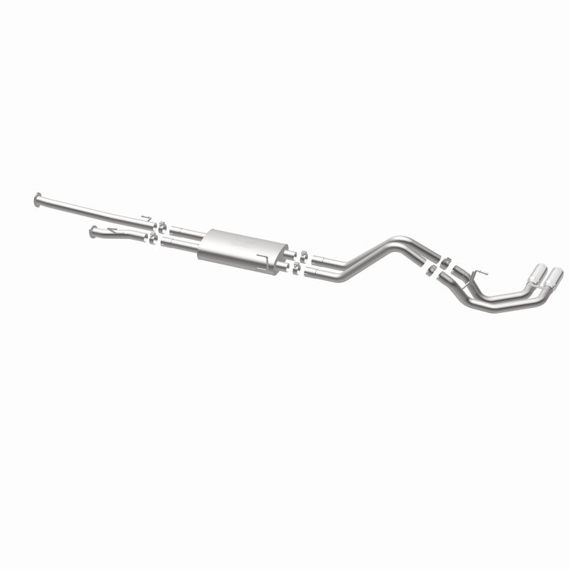 Load image into Gallery viewer, MagnaFlow 14 Toyota Tundra V8 4.6L/5.7L Stainless C/b Exhaust Dual same side pass. rear tire
