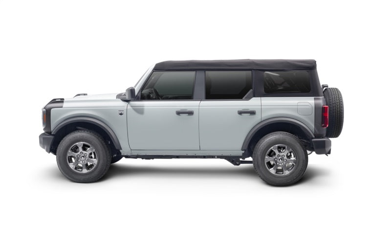 Load image into Gallery viewer, Bushwacker 21-22 Ford Bronco (2/4 Door) Trail Armor Rear Corner (2pc Rear) - Tex. Black
