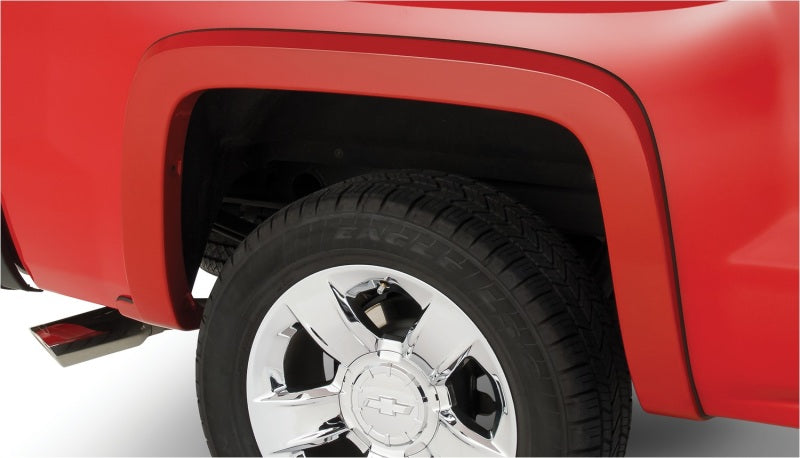 Load image into Gallery viewer, Bushwacker 15-18 Chevy Silverado 2500 HD Fleetside OE Style Flares 2pc 78.8/97.8in Bed - Black
