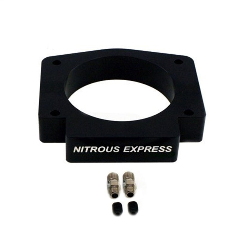 Load image into Gallery viewer, Nitrous Express 90mm 4 Bolt LS Nitrous Plate Only
