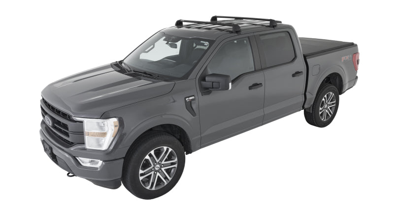 Load image into Gallery viewer, Rhino-Rack 04-08 Ford F150 Supercrew Vortex ROC25 Flush 2 Bar Roof Rack - Black
