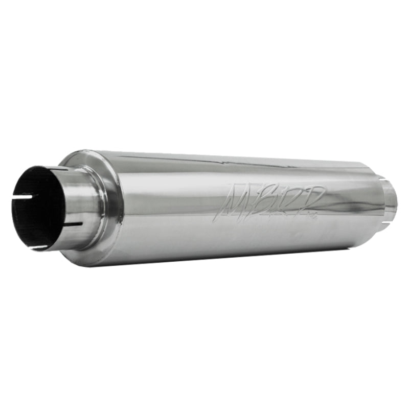 Load image into Gallery viewer, MBRP Universal Quiet Tone Muffler 4in Inlet/Outlet 24in Body 6in Dia 30in Overall T304
