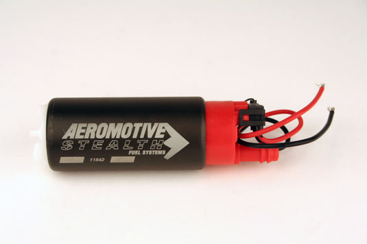 Aeromotive 340 Series Stealth In-Tank E85 Fuel Pump - Offset Inlet - Inlet Inline w/Outlet