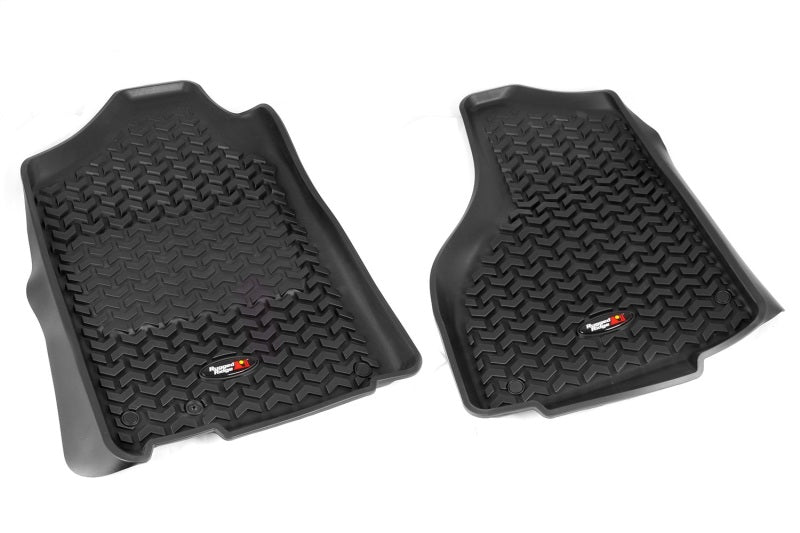 Load image into Gallery viewer, Rugged Ridge Floor Liner Front Black 2012-2018 Dodge Ram 1500 Quad Cab
