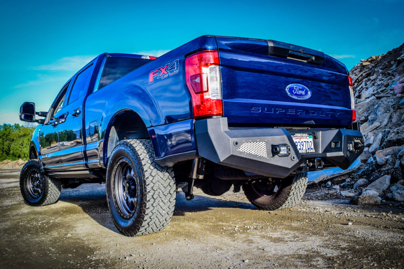 Load image into Gallery viewer, DV8 Offroad 2017+ Ford F-250/350/450 Rear Bumper
