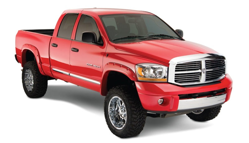 Load image into Gallery viewer, Bushwacker 02-08 Dodge Ram 1500 Fleetside Pocket Style Flares 4pc 75.9/76.3/97.9in Bed - Black
