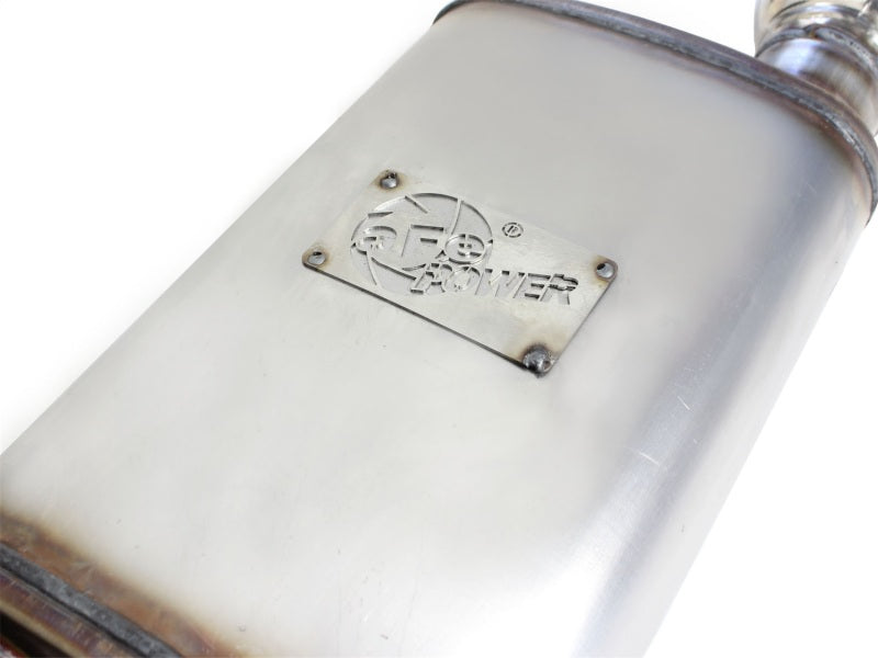 Load image into Gallery viewer, aFe MACHForce XP Exhaust 11-14 Ford Mustang GT V8-5.0L 3in. SS Axle-Back w/Polished Tips
