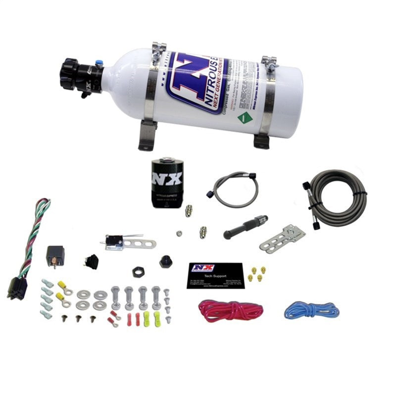 Load image into Gallery viewer, Nitrous Express Dry EFI Single Nozzle Nitrous Kit (35-150HP) w/5lb Bottle
