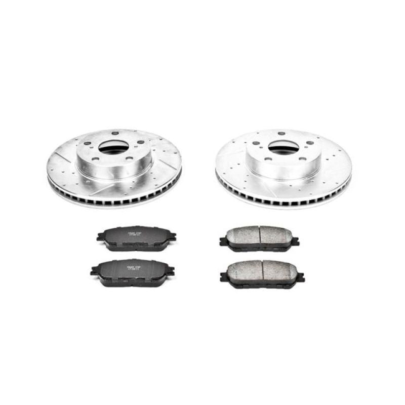 Load image into Gallery viewer, Power Stop 05-15 Toyota Tacoma Front Z23 Evolution Sport Brake Kit
