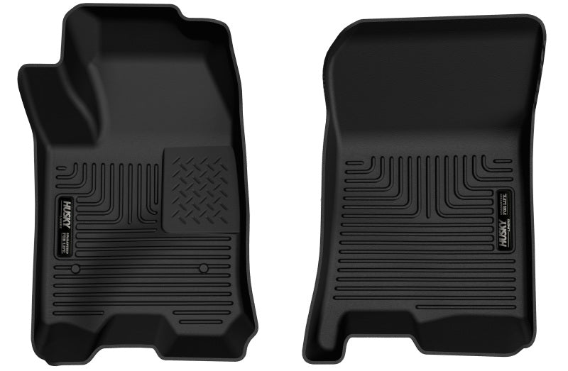 Load image into Gallery viewer, Husky Liners 2023 Chevrolet Colorado /GMC Canyon WeatherBeater Black Floor Liners
