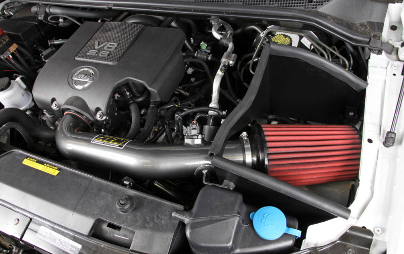 Load image into Gallery viewer, AEM 04-08 Nissan Armada  Silver Brute Force Air Intake
