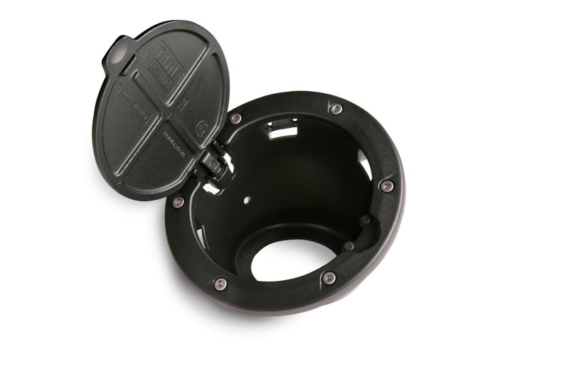 Load image into Gallery viewer, AMP Research 2007-2017 Jeep Wrangler JK 2/4 Door Fuel Door - Black
