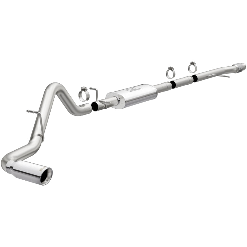 Load image into Gallery viewer, MagnaFlow 2019 Chevy Silverado 1500 V8 5.3L / V6 4.3L Street Series Cat-Back Exhaust w/ Polished Tip
