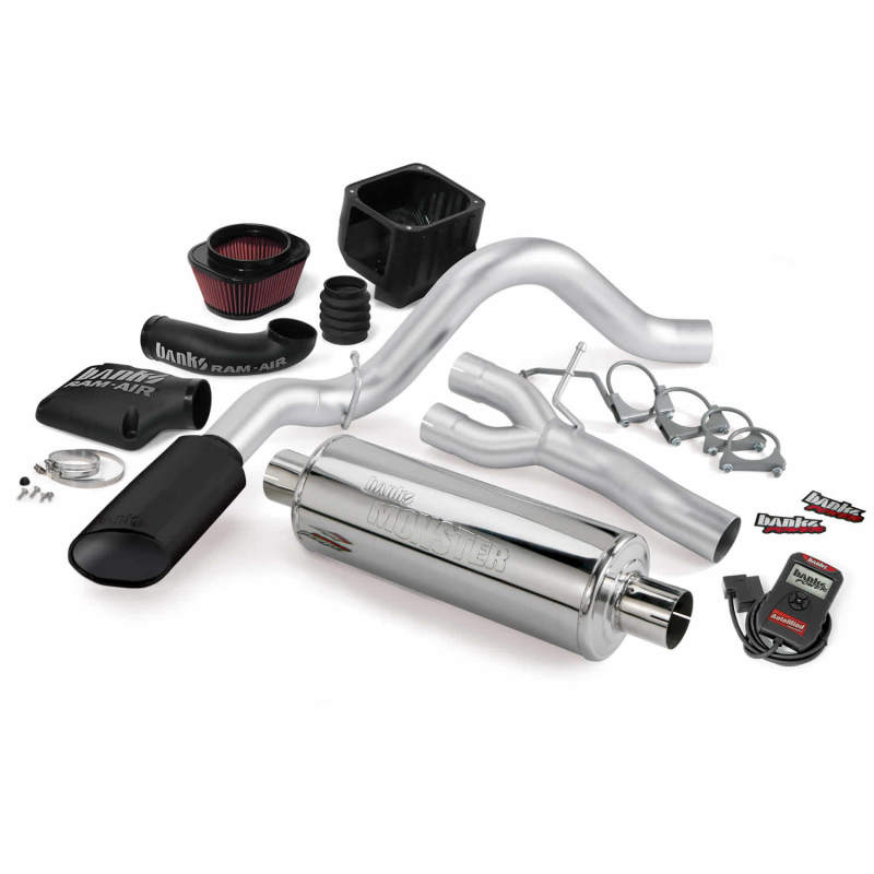 Load image into Gallery viewer, Banks Power 10 Chevy 5.3L CCSB FFV Stinger System - SS Single Side-Exit Exhaust w/ Black Tip
