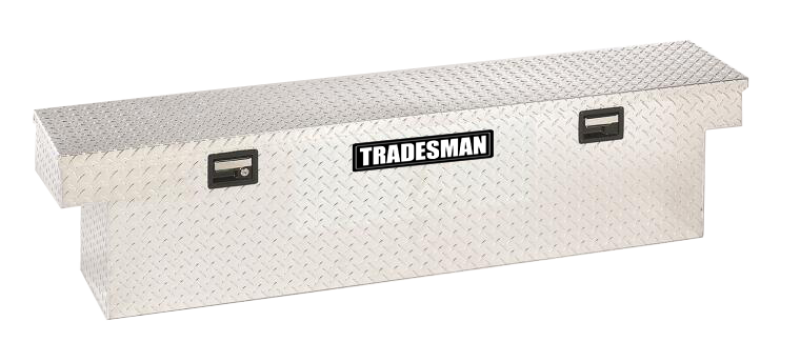 Load image into Gallery viewer, Tradesman Aluminum Single Lid Cross Bed Truck Tool Box (63in.) - Brite
