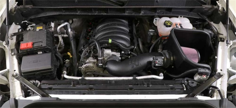 Load image into Gallery viewer, K&amp;N 2019+ Chevrolet 1500 5.3L / 6.2L V8 F/I Aircharger Performance Intake System
