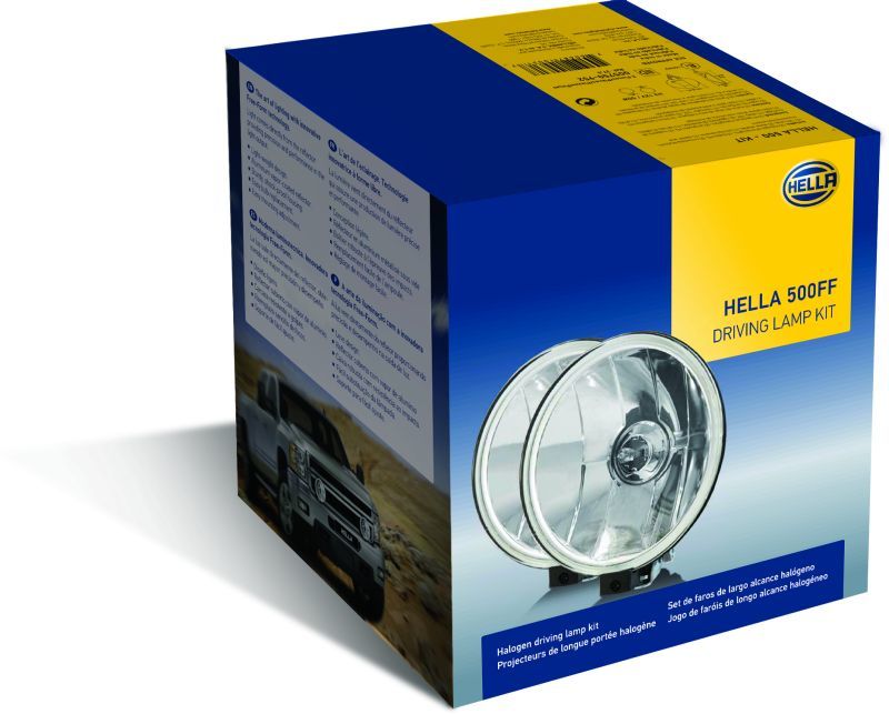 Load image into Gallery viewer, Hella 500FF 12V/55W Halogen Driving Lamp Kit
