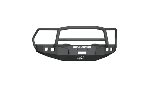 Road Armor 15-18 Ram Rebel 1500 Stealth Front Winch Bumper w/Lonestar Guard - Tex Blk