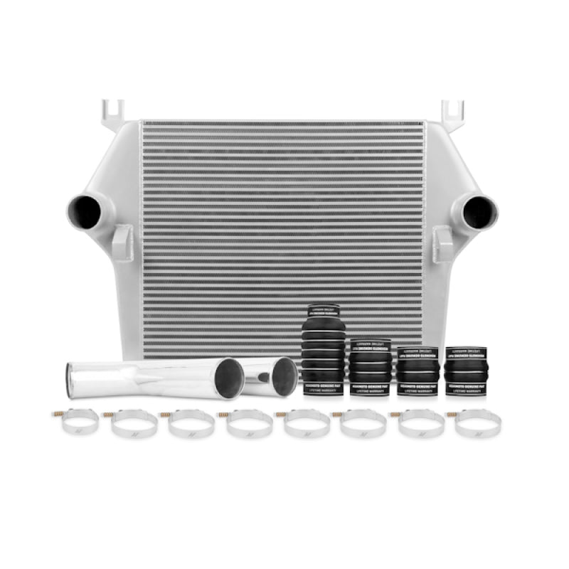 Load image into Gallery viewer, Mishimoto 07.5-09 Dodge 6.7L Cummins Intercooler Kit w/ Pipes (Silver)
