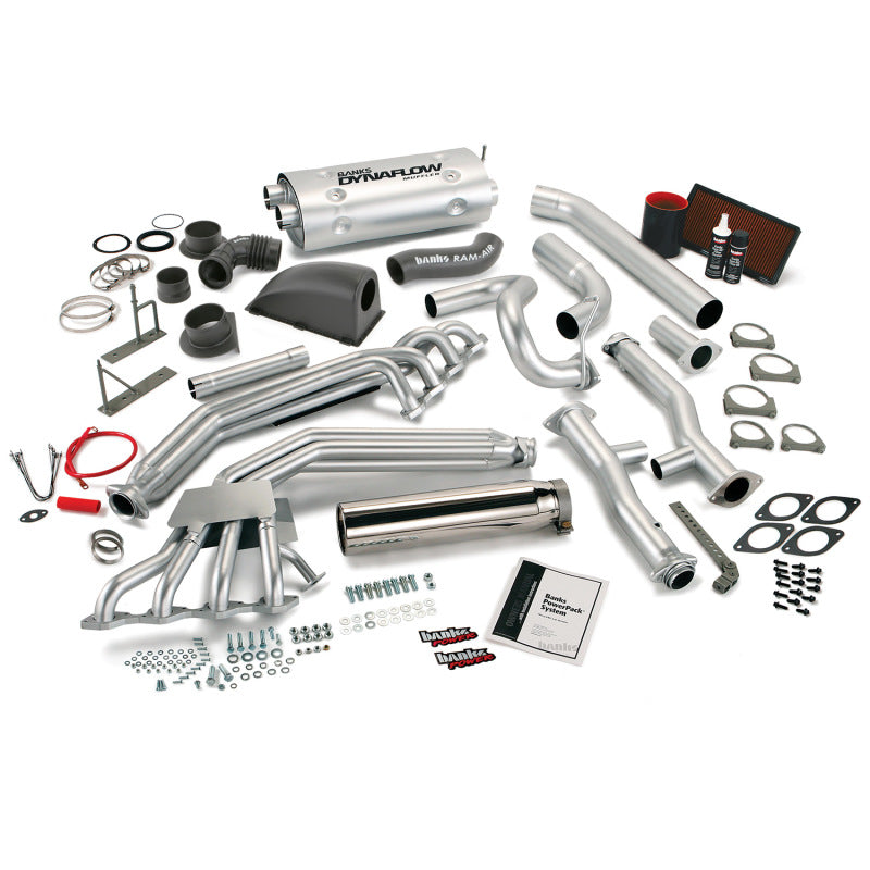 Load image into Gallery viewer, Banks Power 01-03 GM 8.1 Mh - W20/22 (L-Exit) PowerPack System

