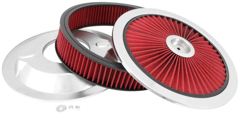 Load image into Gallery viewer, Spectre ExtraFlow HPR Air Cleaner Assembly 14in. x 3in. - Red
