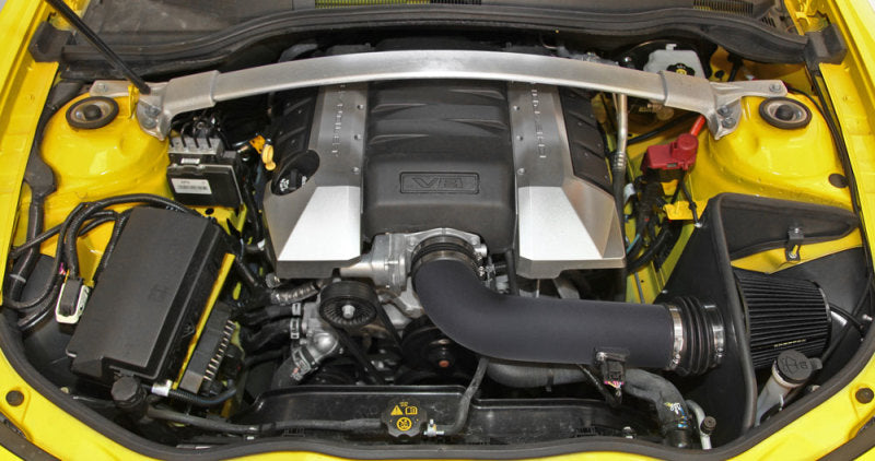 Load image into Gallery viewer, Spectre 10-15 Chevy Camaro V8-6.2L F/I Air Intake Kit - Black w/ Black Filter
