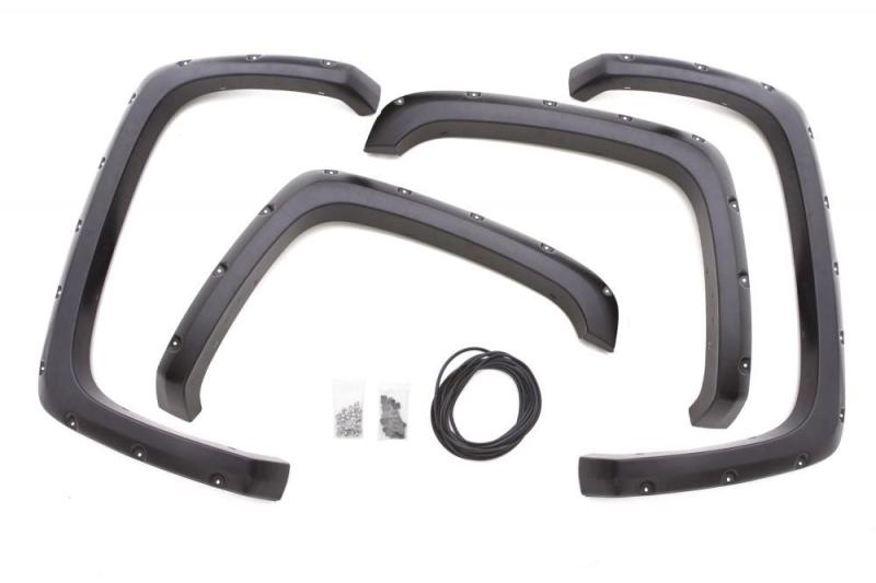 Load image into Gallery viewer, Lund 15-17 Ford F-150 RX-Rivet Style Textured Elite Series Fender Flares - Black (4 Pc.)
