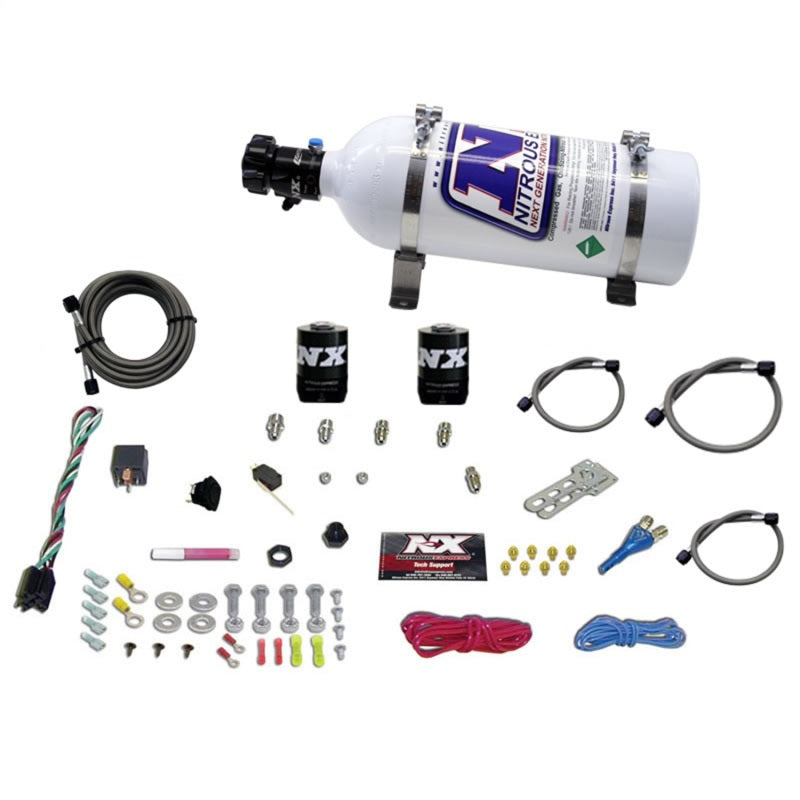 Load image into Gallery viewer, Nitrous Express Ford EFI Race Single Nozzle Nitrous Kit (100-250HP) w/5lb Bottle
