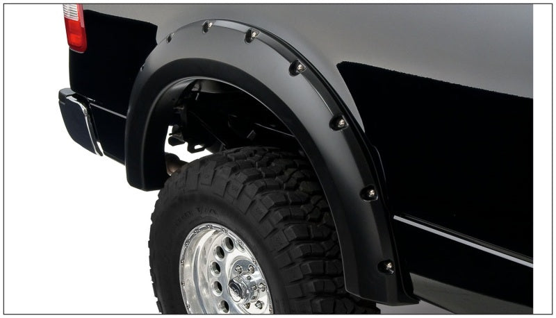 Load image into Gallery viewer, Bushwacker 04-08 Ford F-150 Styleside Pocket Style Flares 4pc 66.0/78.0/96.0in Bed - Black
